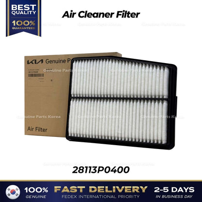 Genuine  Air Cleaner Filter 28113P0400 for Hyundai Tucson Kia Sportage