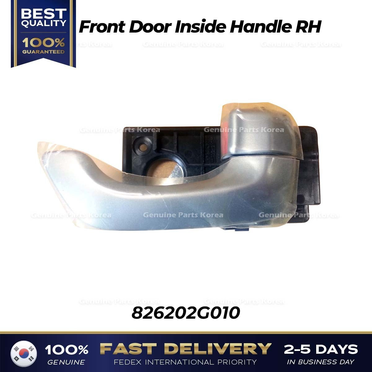 Genuine Front Door Inside Handle RH 826202G010 for Kia Optima