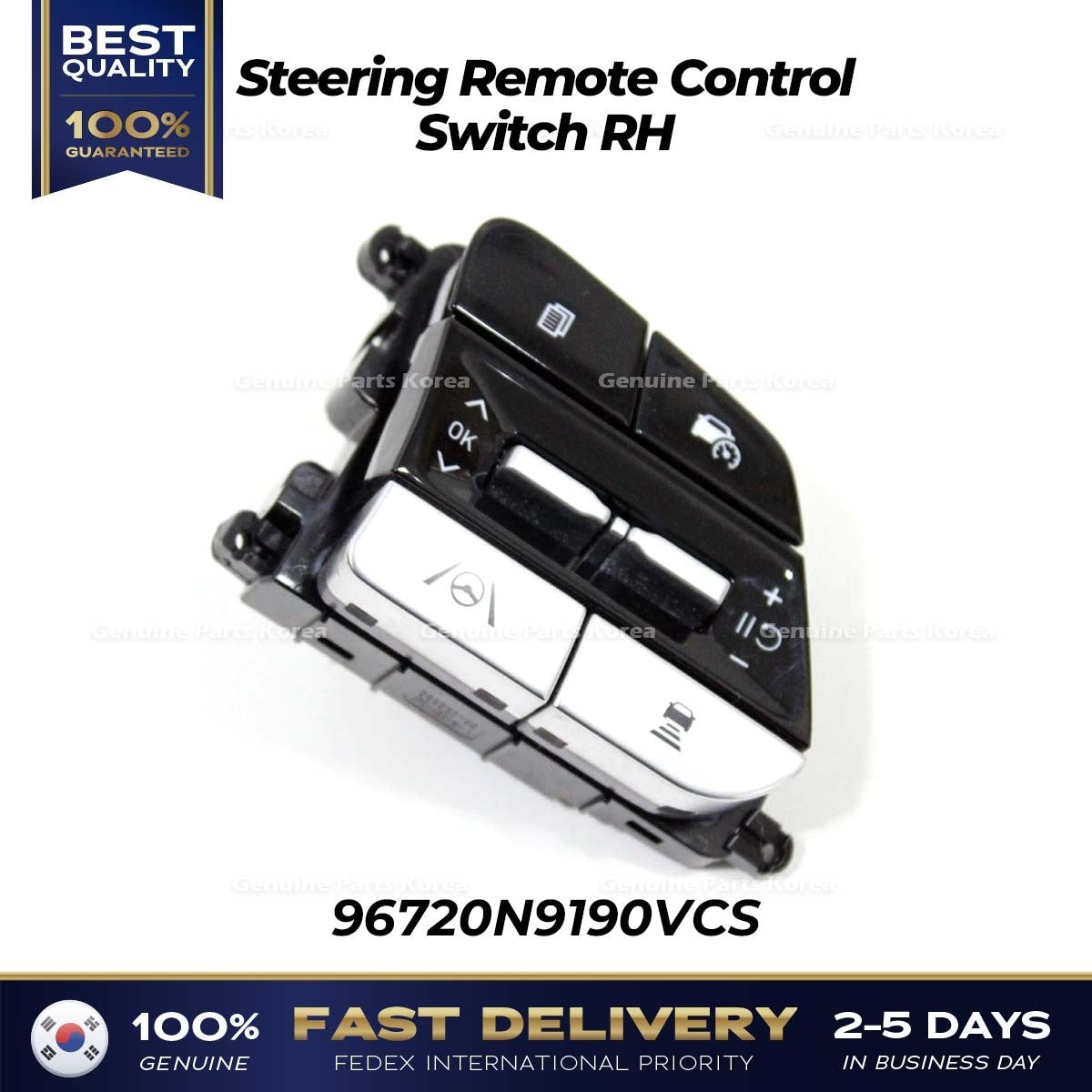 Genuine Steering Remote Control Switch RH 96720N9190VCS for Hyundai Tucson