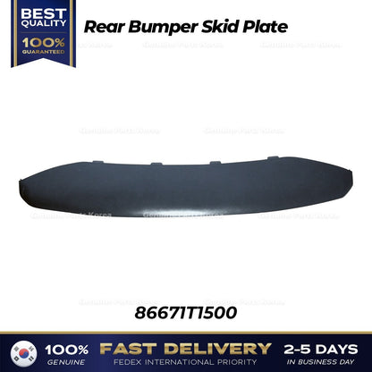 Genuine Rear Bumper Skid Plate 86671T1500 for Hyundai Genesis G80