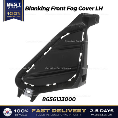 Genuine Blanking Front Fog Cover LH 86561J3000 for Hyundai Veloster