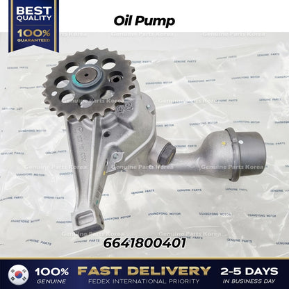 Genuine Oil Pump 6641800401 for Ssangyong Actyon Rexton