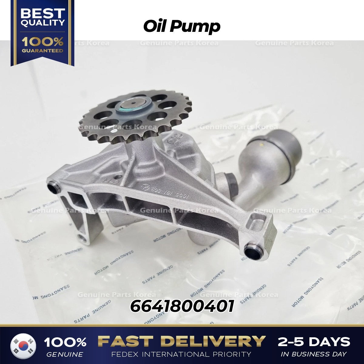 Genuine Oil Pump 6641800401 for Ssangyong Actyon Rexton