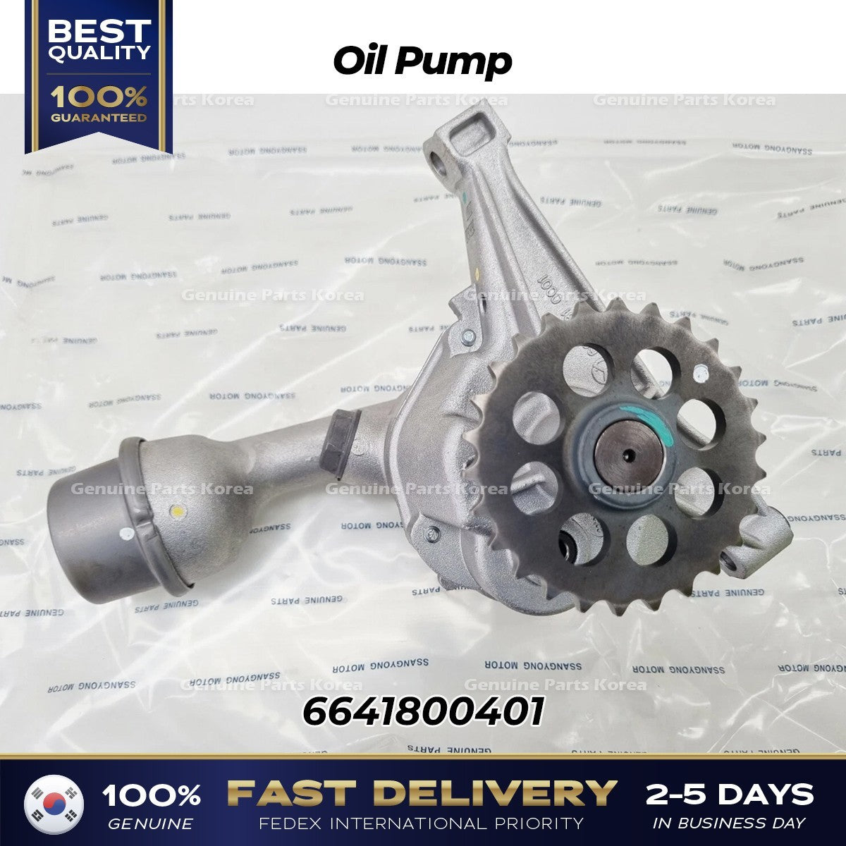 Genuine Oil Pump 6641800401 for Ssangyong Actyon Rexton