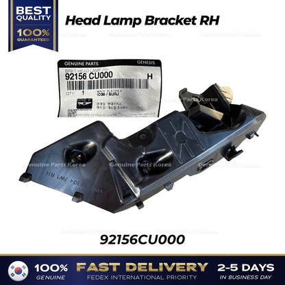 Genuine Head Lamp Bracket RH 92156CU000 for Hyundai Genesis GV60
