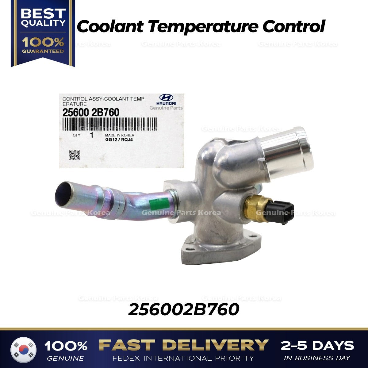 Genuine Coolant Temperature Control 256002B760 for Hyundai Elantra Kia Forte