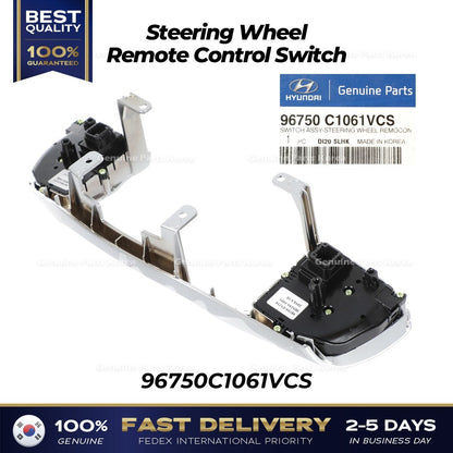Genuine Steering Wheel Remote Control Switch 96750C1061VCS for Hyundai Sonata