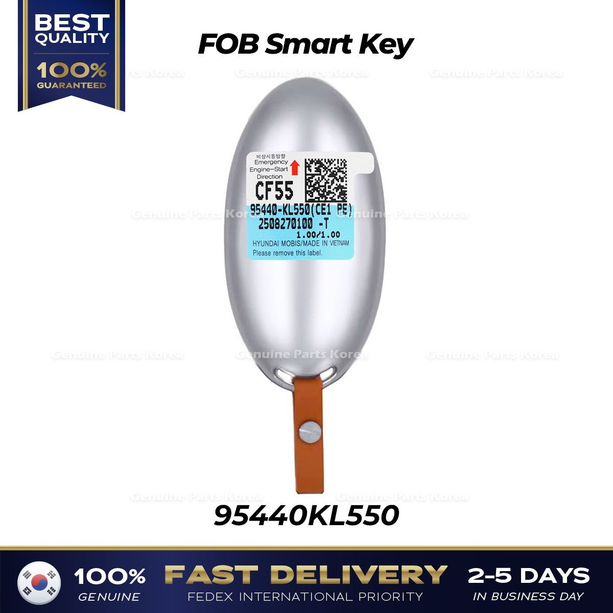 Genuine FOB Smart Key 95440KL550 for Hyundai Ioniq 6