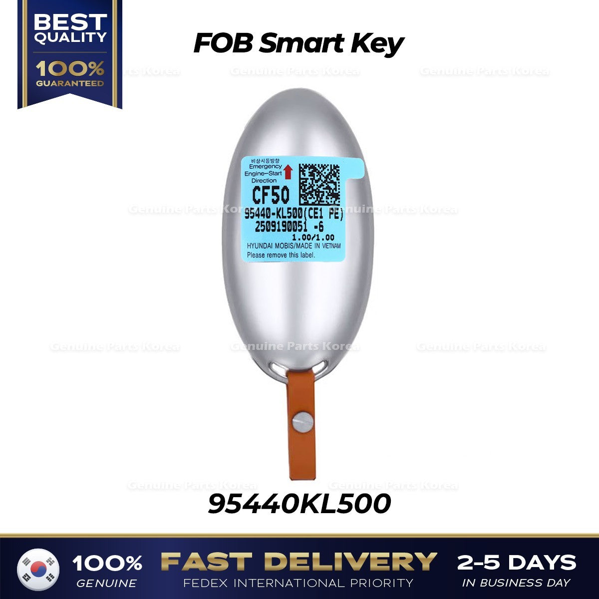 Genuine FOB Smart Key 95440KL500 for Hyundai Ioniq 6