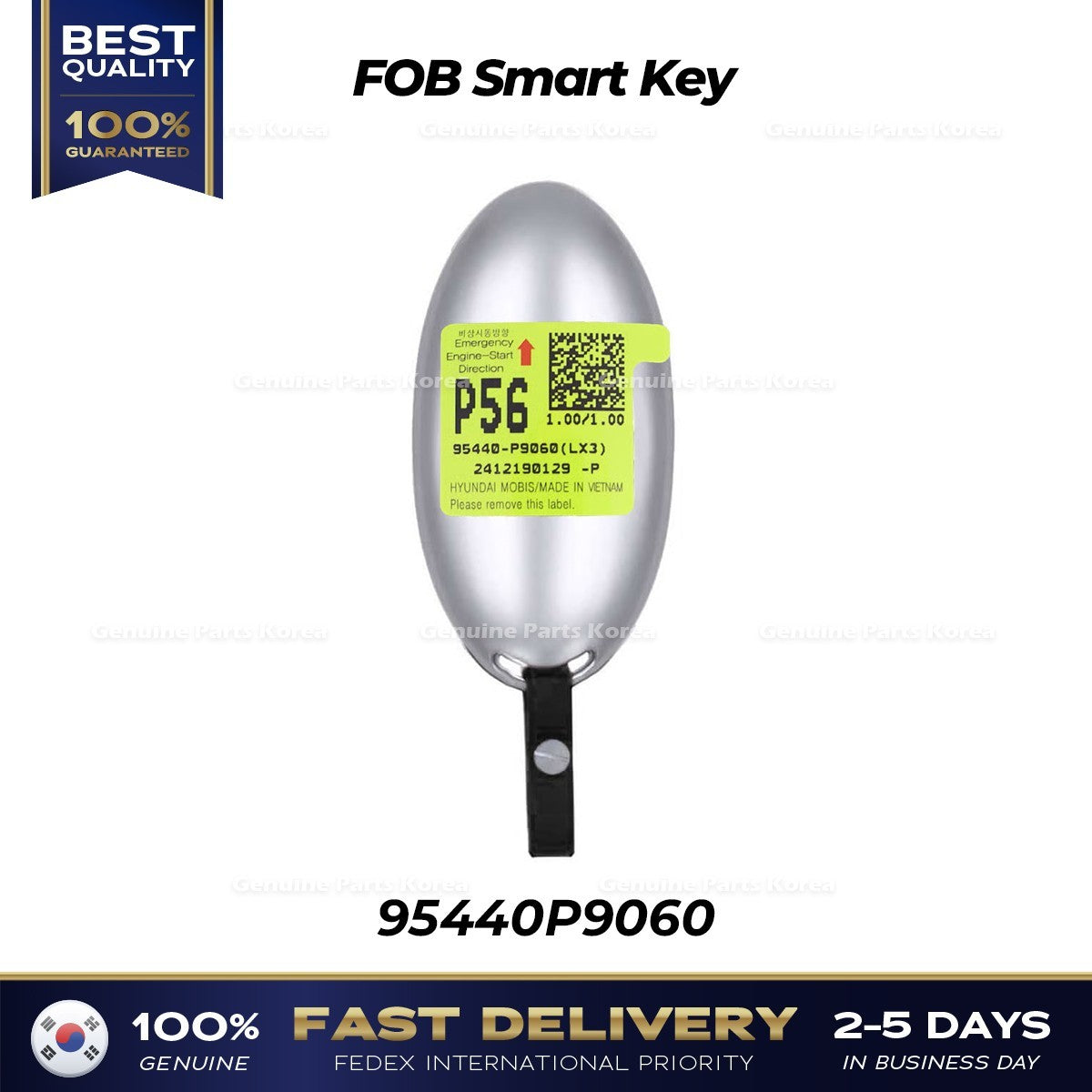 Genuine FOB Smart Key 95440P9060 for Hyundai Palisade