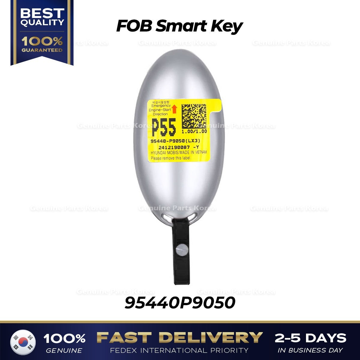 Genuine FOB Smart Key 95440P9050 for Hyundai Palisade
