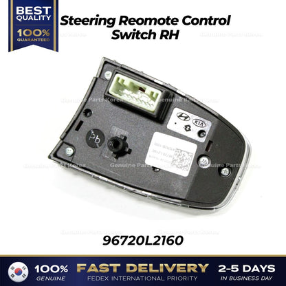 Genuine Steering Reomote Control Switch RH 96720L2160 for Kia K5