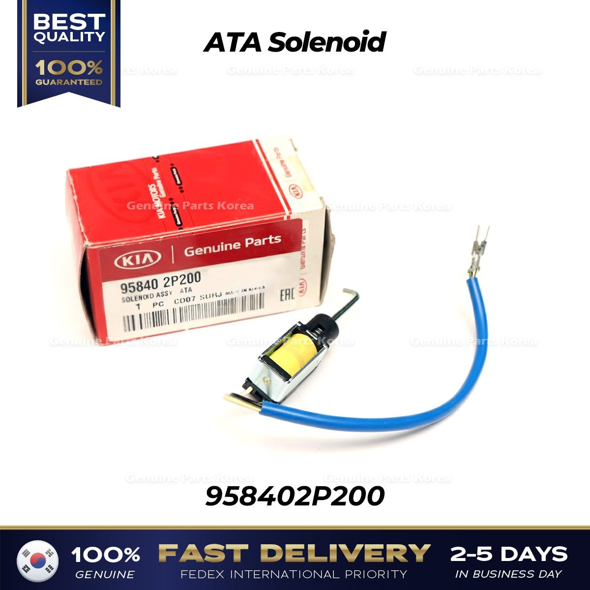 Genuine ATA Solenoid 958402P200 for Kia Sportage