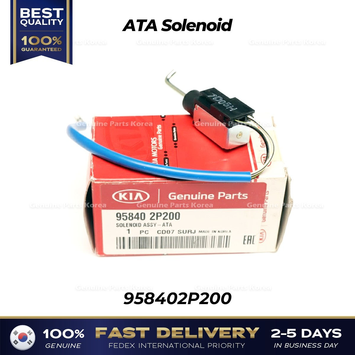 Genuine ATA Solenoid 958402P200 for Kia Sportage