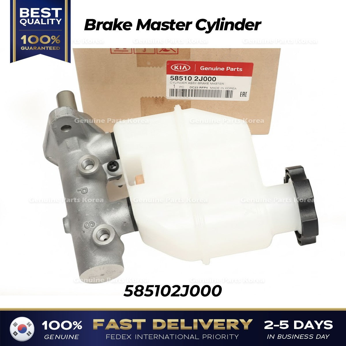Genuine Brake Master Cylinder 585102J000 for Kia Mohave
