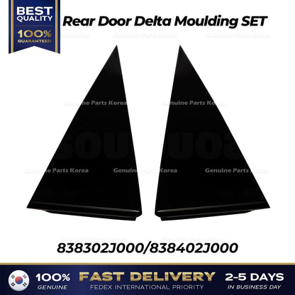 Genuine Rear Door Delta Moulding SET 838302J000 838402J000 for Kia Borrego