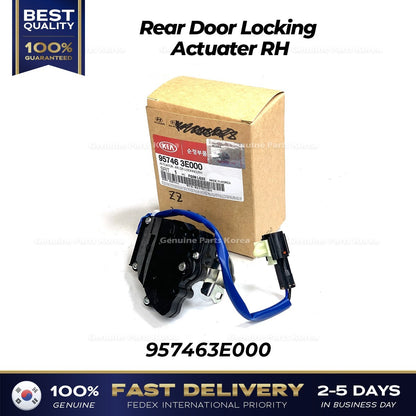 Genuine Rear Door Locking Actuater RH 957463E000 for Kia Sorento