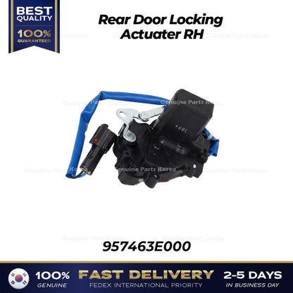 Genuine Rear Door Locking Actuater RH 957463E000 for Kia Sorento