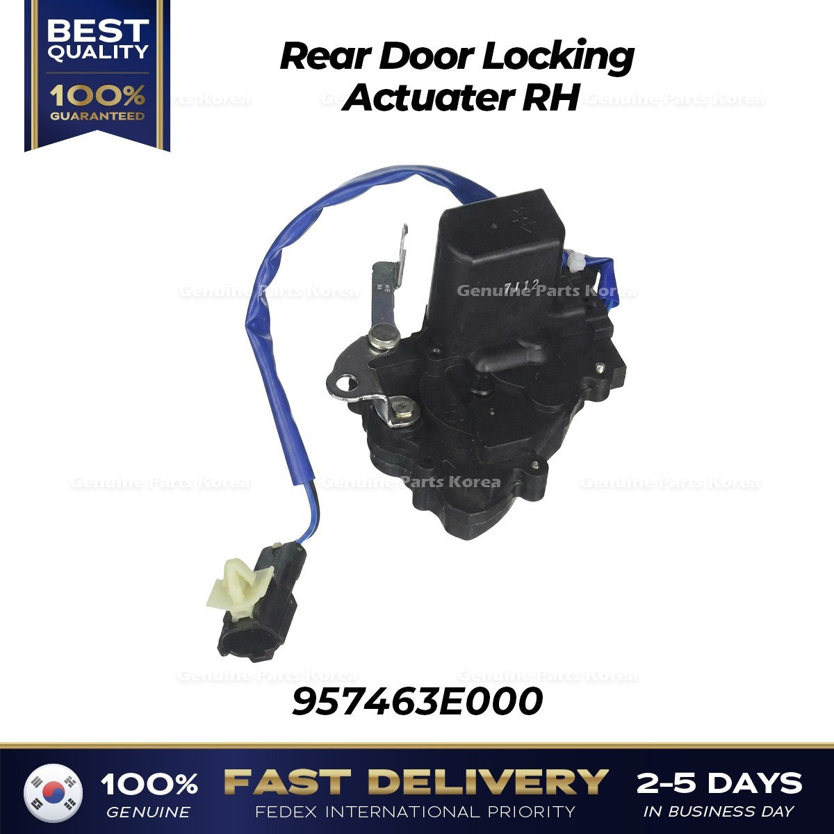 Genuine Rear Door Locking Actuater RH 957463E000 for Kia Sorento