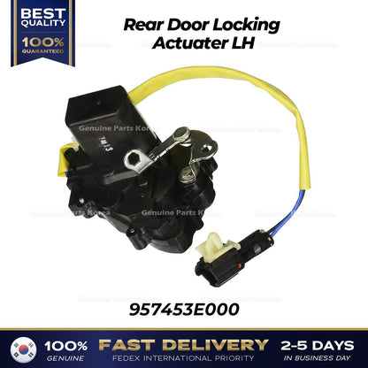 Genuine Rear Door Locking Actuater LH 957453E000 for Kia Sorento