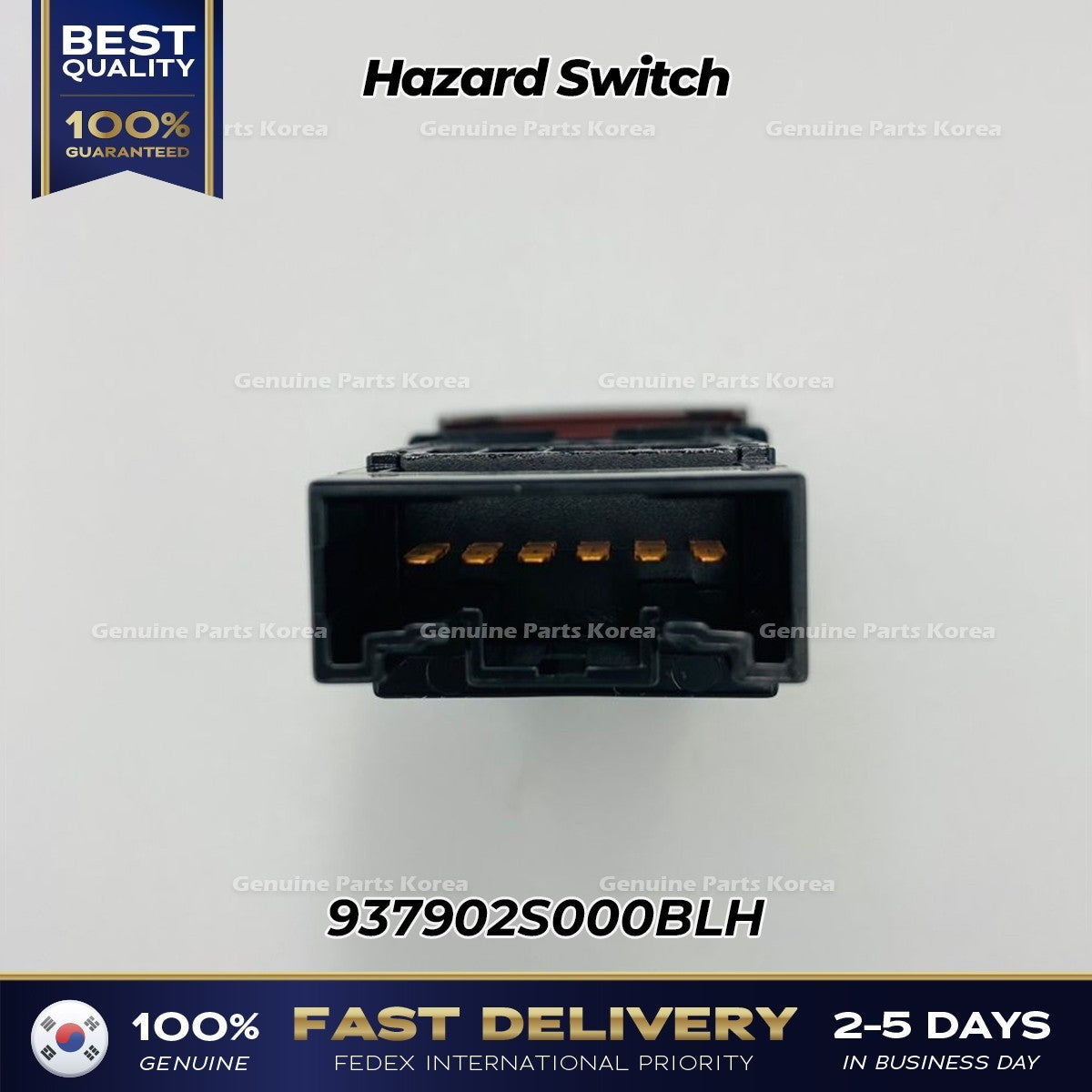 Genuine Hazard Switch 937902S000BLH for Hyundai Tucson