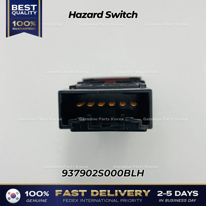 Genuine Hazard Switch 937902S000BLH for Hyundai Tucson