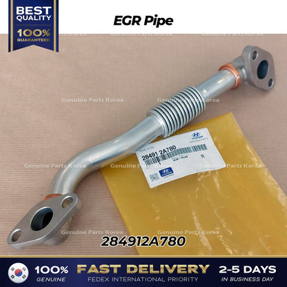 Genuine EGR Pipe 284912A780 for Hyundai Accent Elantra Kona