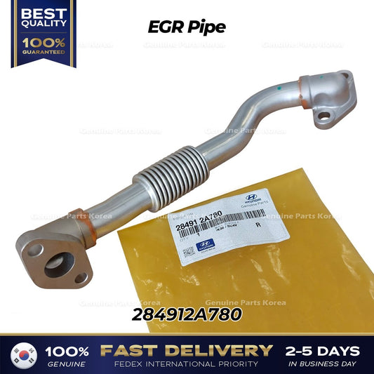 Genuine EGR Pipe 284912A780 for Hyundai Accent Elantra Kona