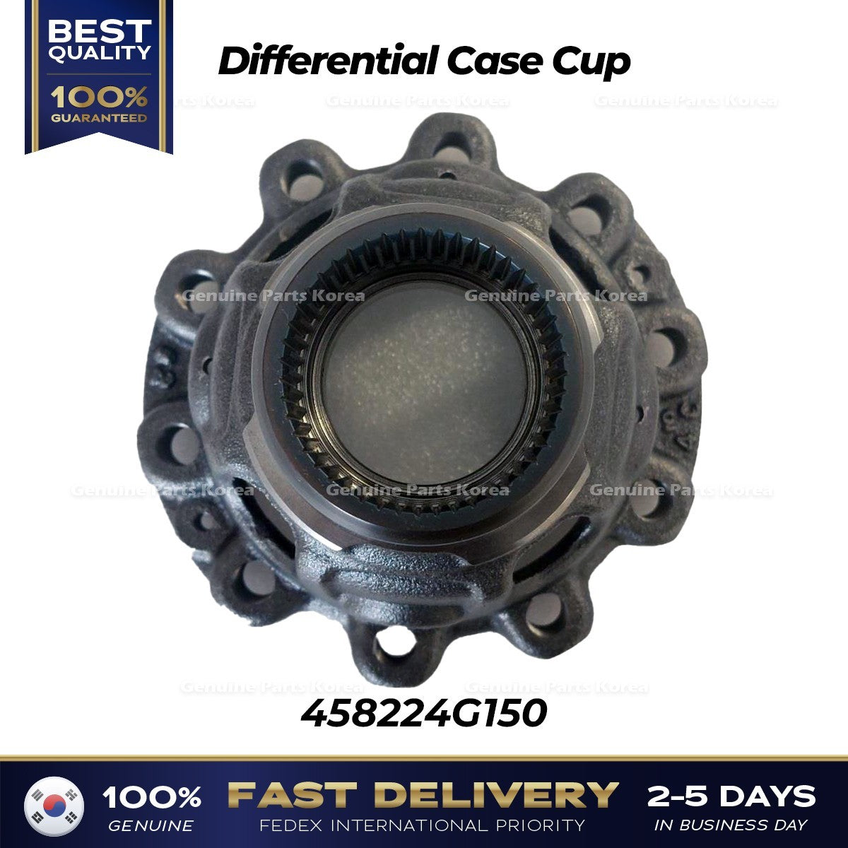Genuine Differential Case Cup 458224G150 for Hyundai Palisade Kia Sorento