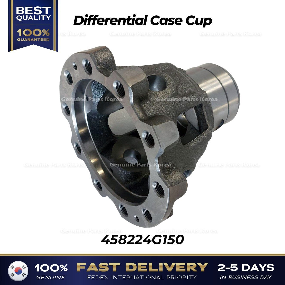 Genuine Differential Case Cup 458224G150 for Hyundai Palisade Kia Sorento