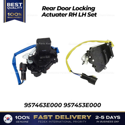 Genuine Rear Door Locking Actuater  Set 957453E000 957463E000 for Kia Sorento