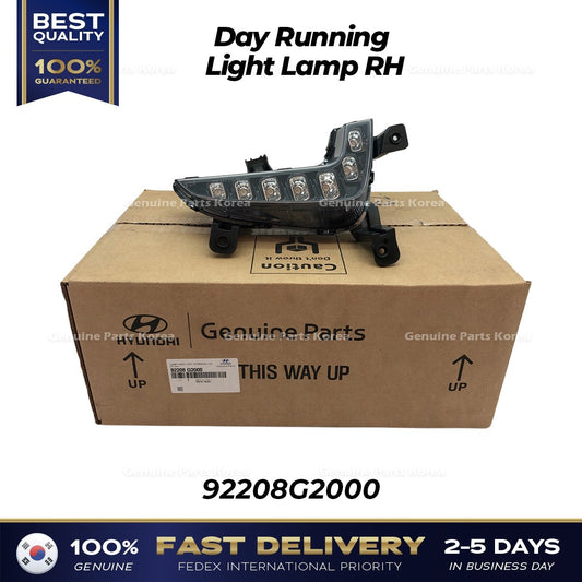 Genuine Day Running Light Lamp RH 92208G2000 for Hyundai Ioniq
