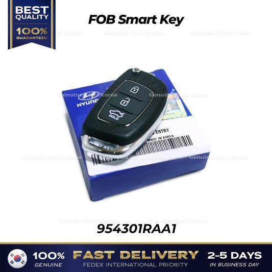 Genuine FOB Smart Key 954301RAA1 for Hyundai Accent