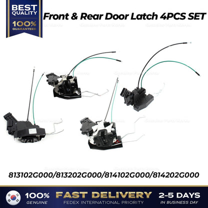 Genuine Front & Rear Door Latch 4PCS SET for Kia Optima