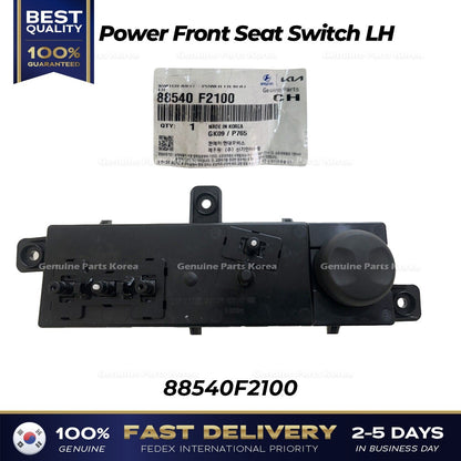 Genuine Power Front Seat Switch LH 88540F2100 for Hyundai Elantra Kia Forte