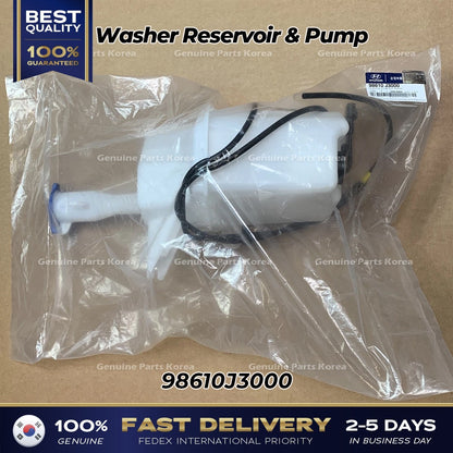 Genuine Washer Reservoir & Pump 98610J3000 for Hyundai Veloster