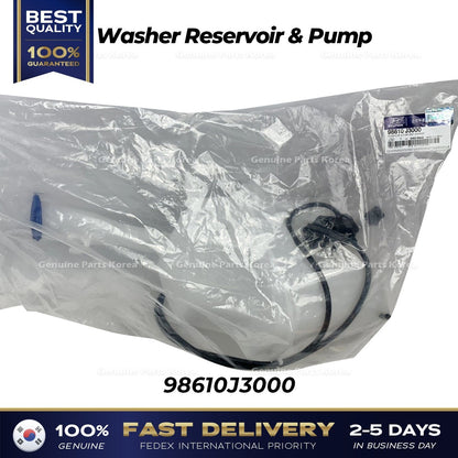 Genuine Washer Reservoir & Pump 98610J3000 for Hyundai Veloster