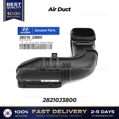 Genuine Air Duct 28210J3800 for Hyundai Veloster Kia Forte