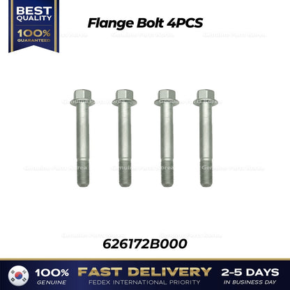 Genuine Flange Bolt 4PCS 626172B000 for Hyundai Genesis Kia Sorento