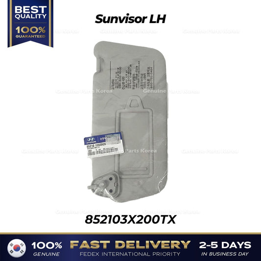 Genuine Sunvisor LH 852203X200TX for Hyundai Elantra