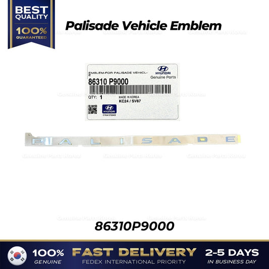 Genuine Emblem 86310P9000 for Hyundai Palisade