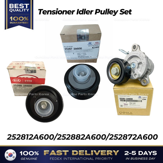 Genuine Tensioner Idler Pulley Set for Kia Sportage
