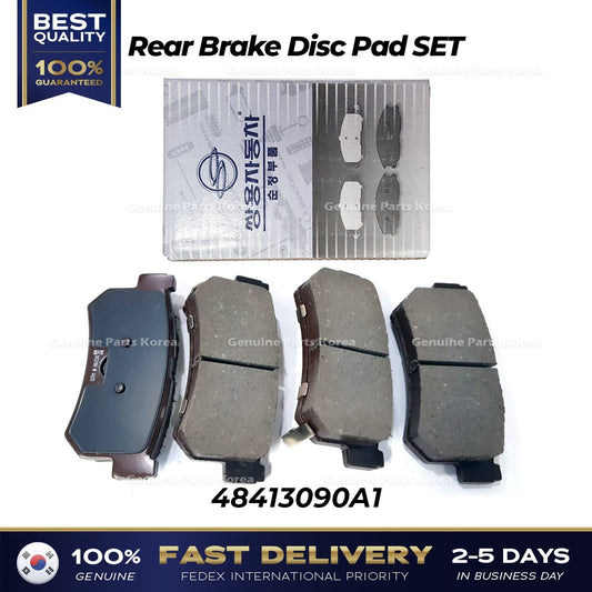 Genuine Rear Brake Disc Pad SET 48413090A1 for Ssangyong Actyon Rexton