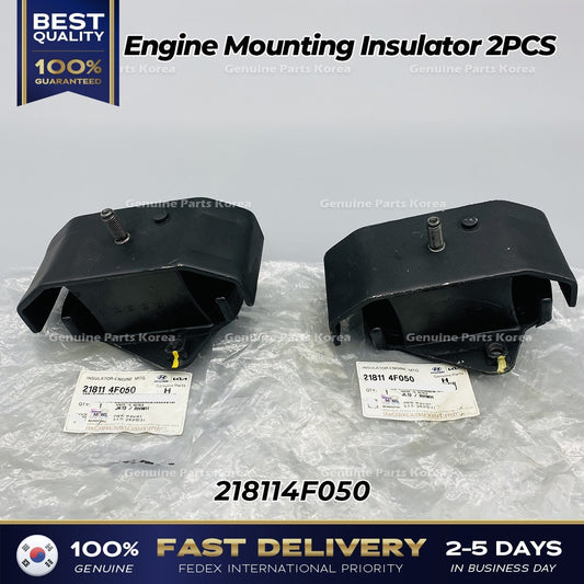 Genuine Engine Mounting Insulator 2PCS 218114F050 for Hyundai H100