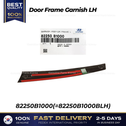 Genuine Door Frame Garnish LH 82250B1000 for Hyundai Genesis