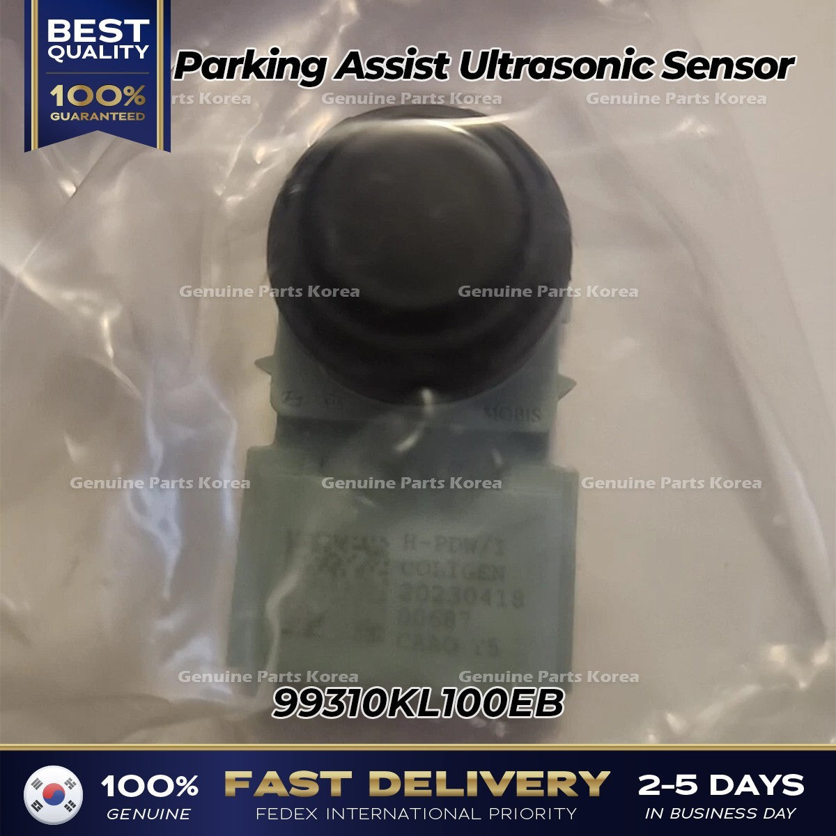 Genuine Parking Assist Ultrasonic Sensor 99310KL100EB for Hyundai Ioniq 6