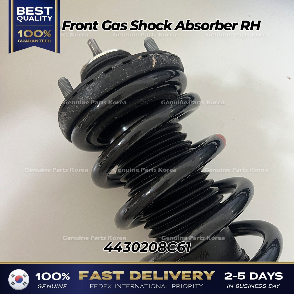 Genuine Front Gas Shock Absorber RH 4430208C61 for Ssangyong Rexton