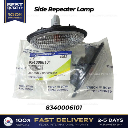 GenuineSide Repeater Lamp 8340006101 for SsangYong Korando