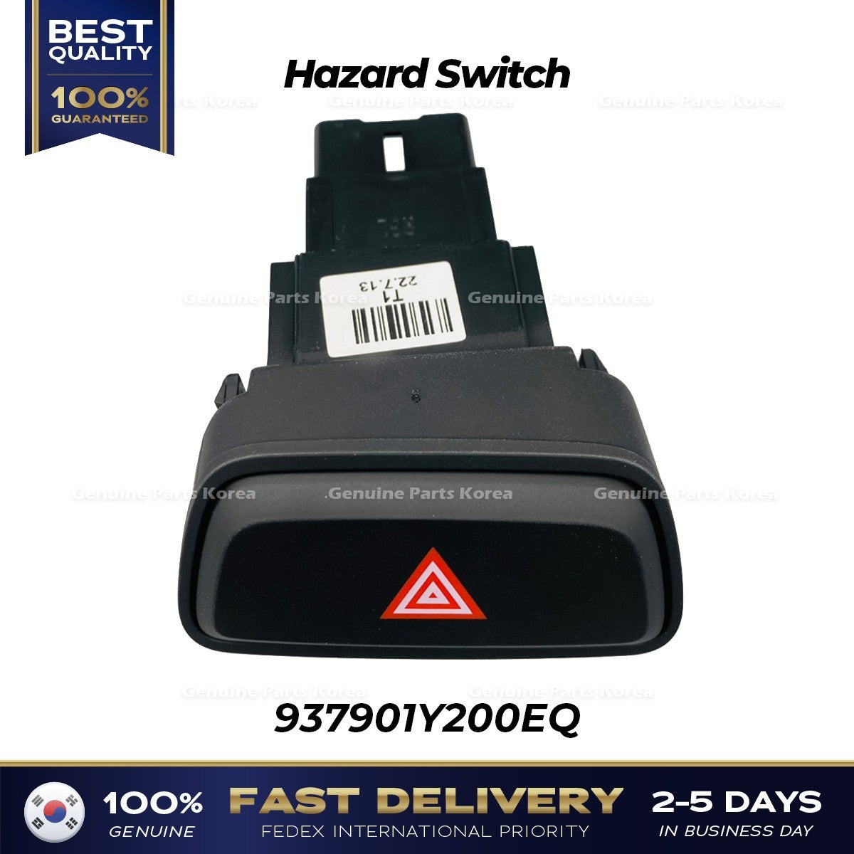 Genuine Hazard Switch 937901Y200EQ for Kia Picanto