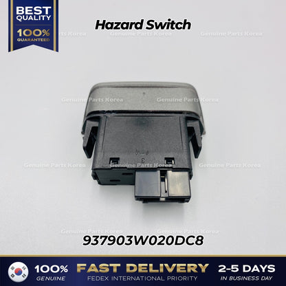 Genuine Hazard Switch 937903W020DC8 for Kia Sportage